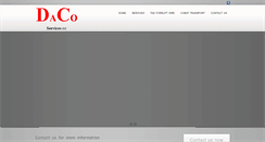 Desktop Screenshot of dacoservices.co.za